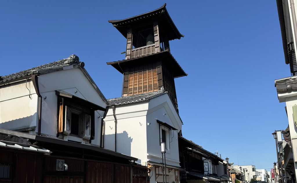 The symbol of Kawagoe: the Bell of Time